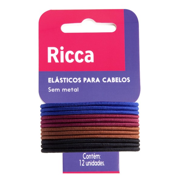 Encontraproduto.com.br - Elástico Fino Winter Ricca Com 12 Unidades