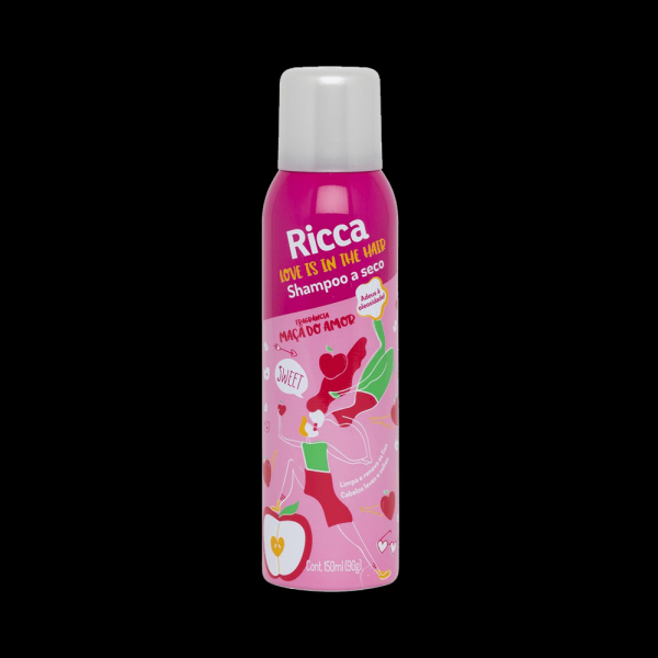 Shampoo a Seco Ricca Maça do Amor 150ml (2852)