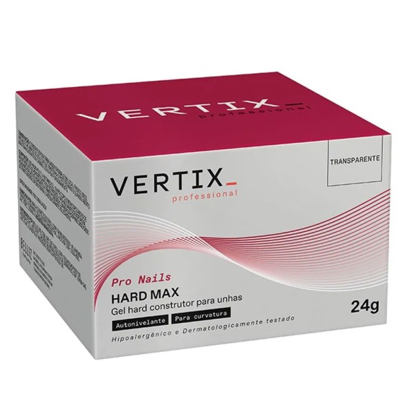 Encontraproduto.com.br - Gel Construtor Hard Max 24g Transparente - Vertix