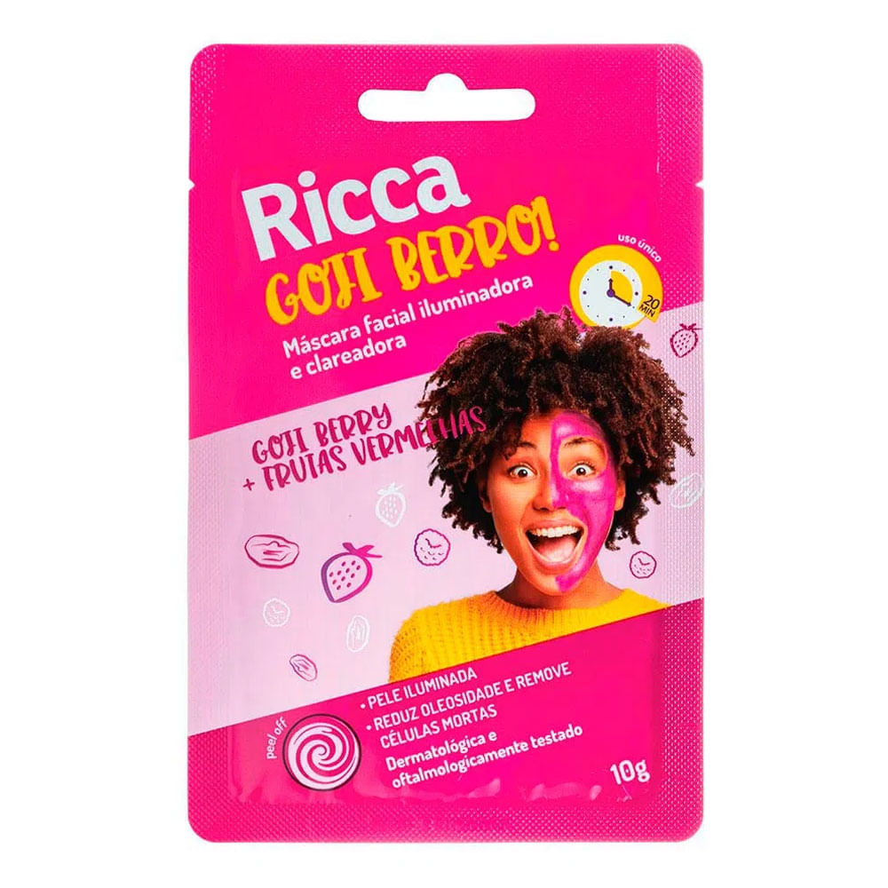 RICCA MASC FACIAL ILUMINADORA CLAR ILUMINOU GERAL