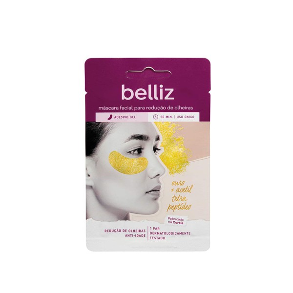 Encontraproduto.com.br - Máscara Facial para Olheiras com Ouro Belliz