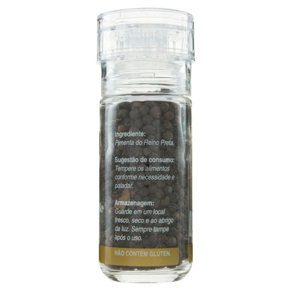 Encontraproduto.com.br - Pimenta-do-Reino em Grãos com Moedor Mrs. Maker 50 g
