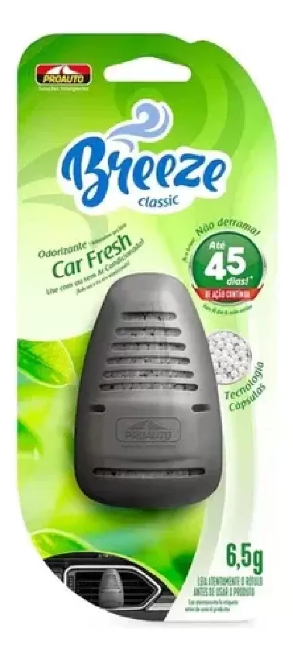 Aromatizante para Carro Proauto Breeze Aqua 6,5g