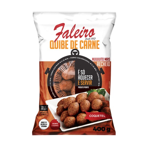 Encontraproduto.com.br - Quibe de Carne Faleiro 400g