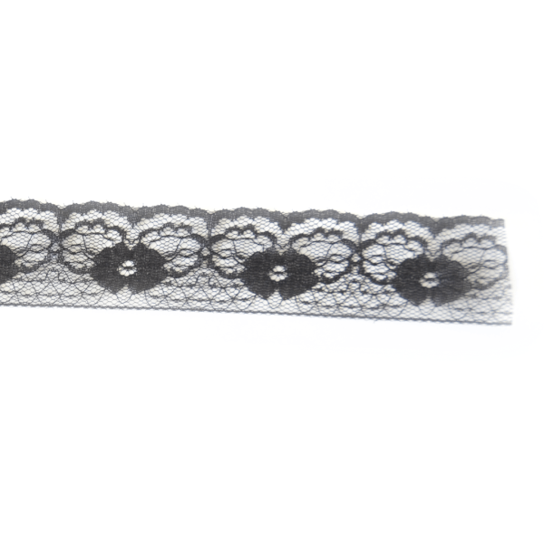 RENDA NAJAR NYLON REF.37 19 PRETO