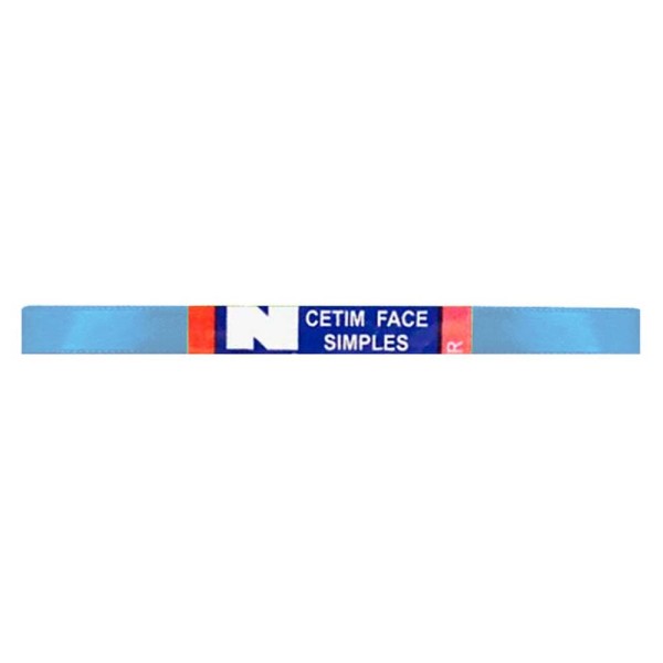 Fita de Cetim Simples No1 Cor Azul c/10m - Najar
