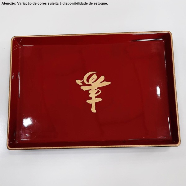 Encontraproduto.com.br - Travessa Kakuzara para Sushi e Shashimi 10,5x15 cm Arte Charão