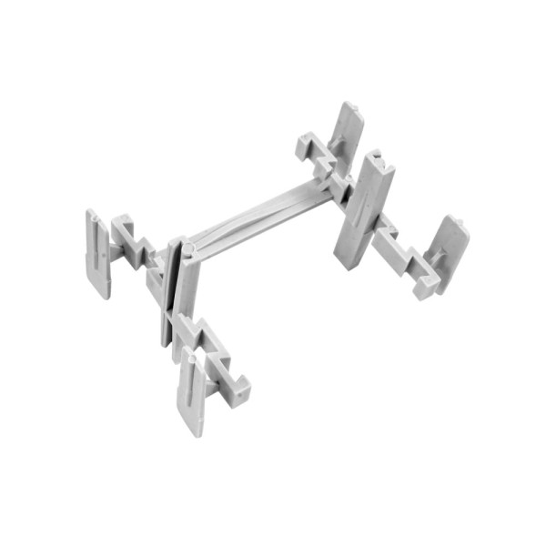 Encontraproduto.com.br - Espaçador para Bloco de Vidro Fugavidro 8mm Sândalo
