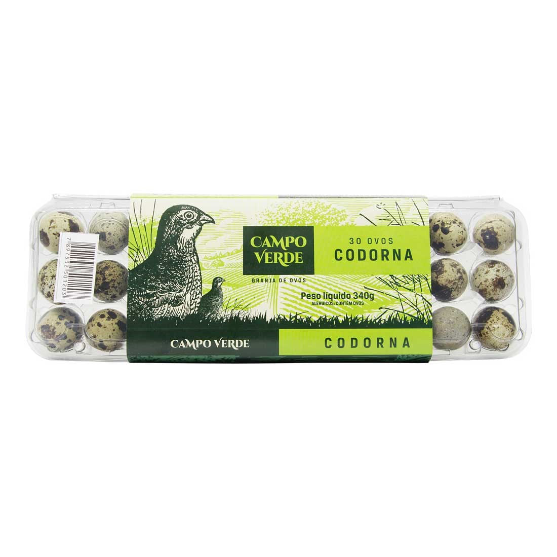 Encontraproduto.com.br - Ovo de Codorna Campo Verde Com 30 Unidades
