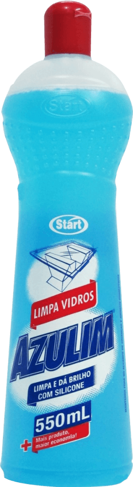 Encontraproduto.com.br - Limpa Vidros com Álcool 500ml Azulim