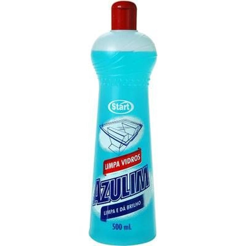 Encontraproduto.com.br - Limpa Vidros com Álcool 500ml Azulim