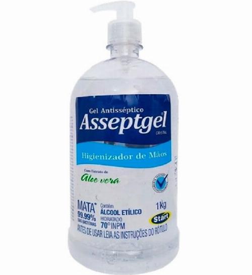Encontraproduto.com.br - Alcool Gel Antisseptico Start Asseptgel 1KG
