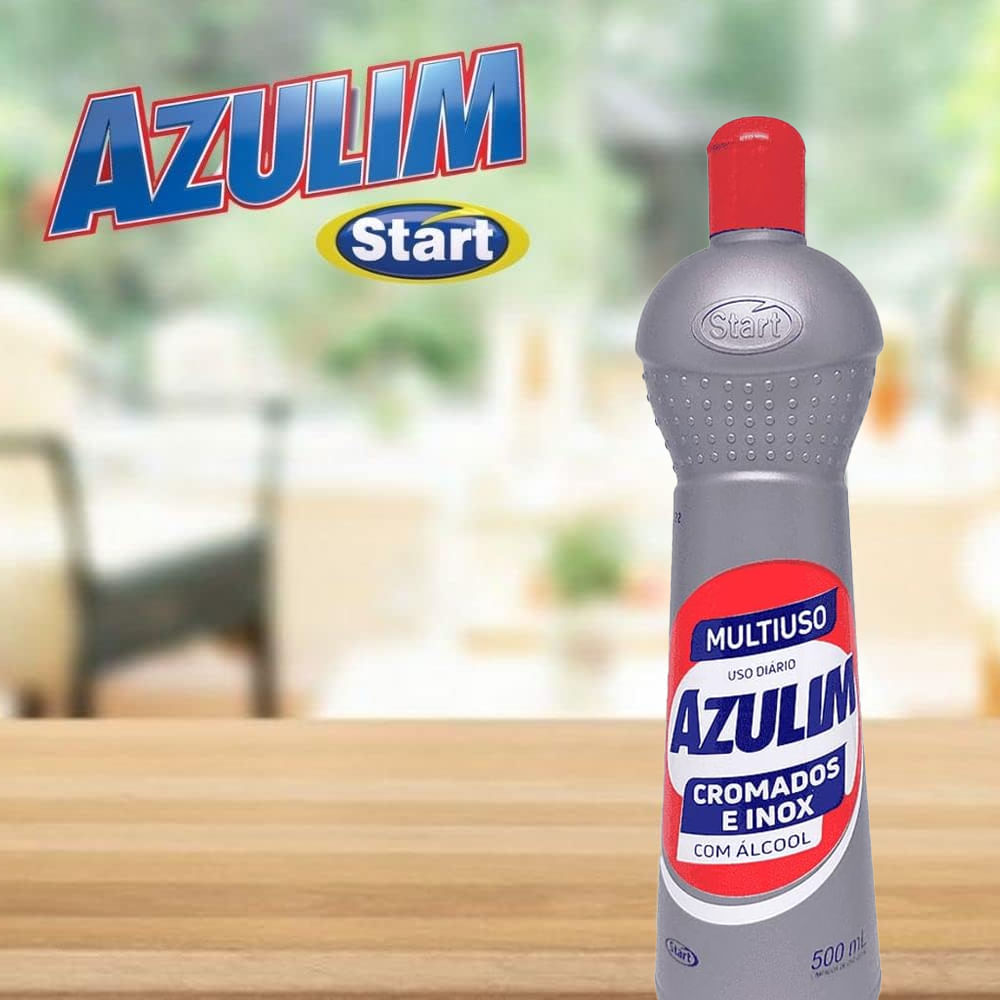 Encontraproduto.com.br - Multiuso Azulim Com Alcool 500ML