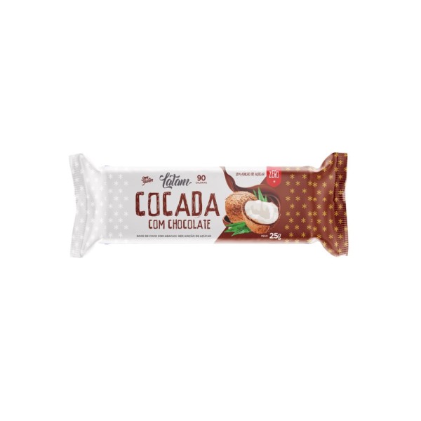 Cocada Latam com Chocolate Zero açúcar 22g