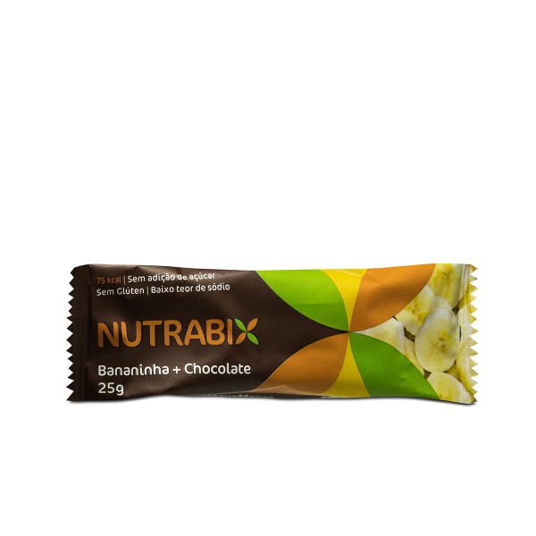 Nutrabix Bananinha/Chocolate Sem Açucar 25g