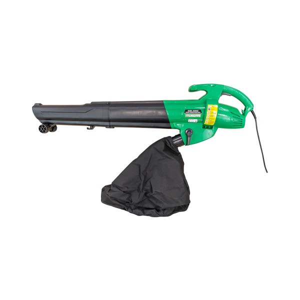 Encontraproduto.com.br - Soprador Aspirador Garthen GSS-3000 Elétrico Com Saco Recolhedor 45L 3000W 220V Portátil Leve