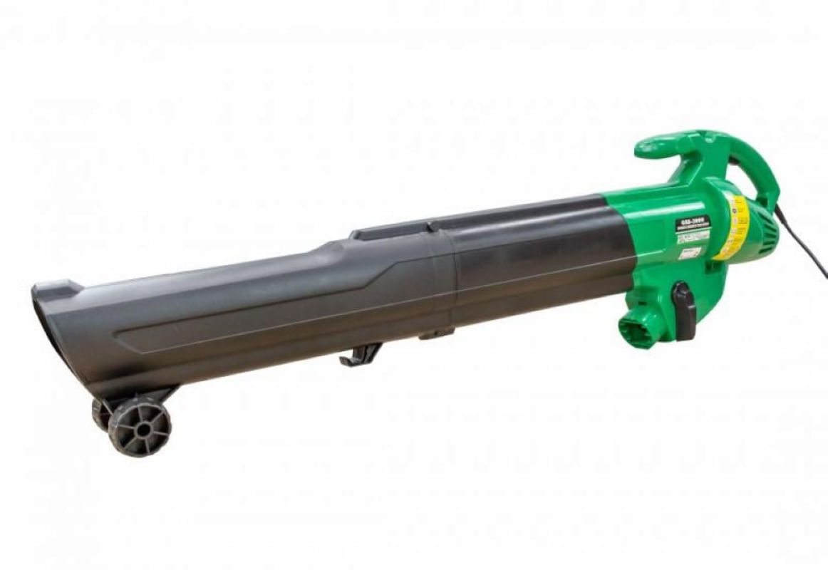 Encontraproduto.com.br - Soprador Aspirador Garthen GSS-3000 Elétrico Com Saco Recolhedor 45L 3000W 220V Portátil Leve