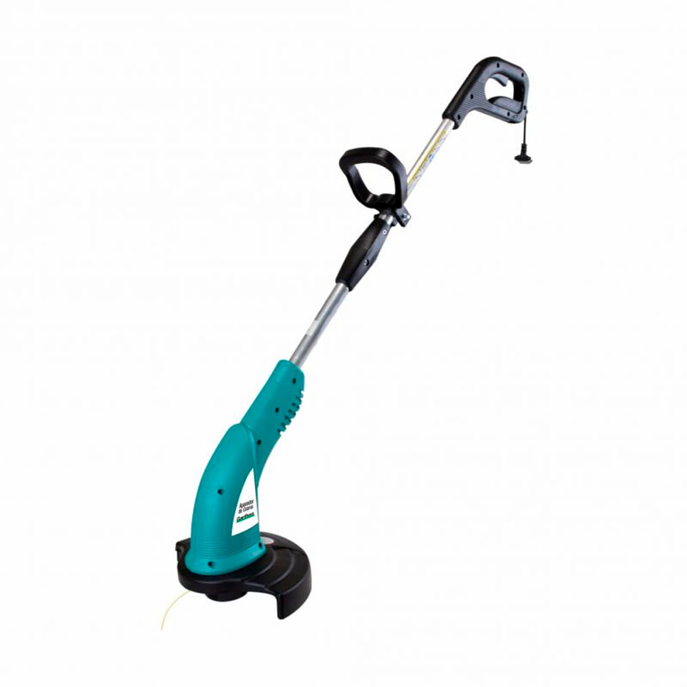 Encontraproduto.com.br - Aparador de Grama Garthen Elétrico Bipartido GAM-1000BP de 1000W