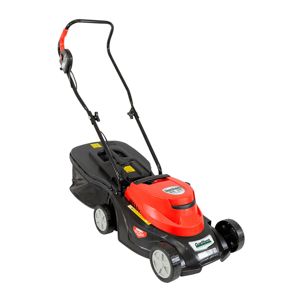 Encontraproduto.com.br - Cortador de Grama Elétrico Garthen GC-34 1800W com Recolhedor