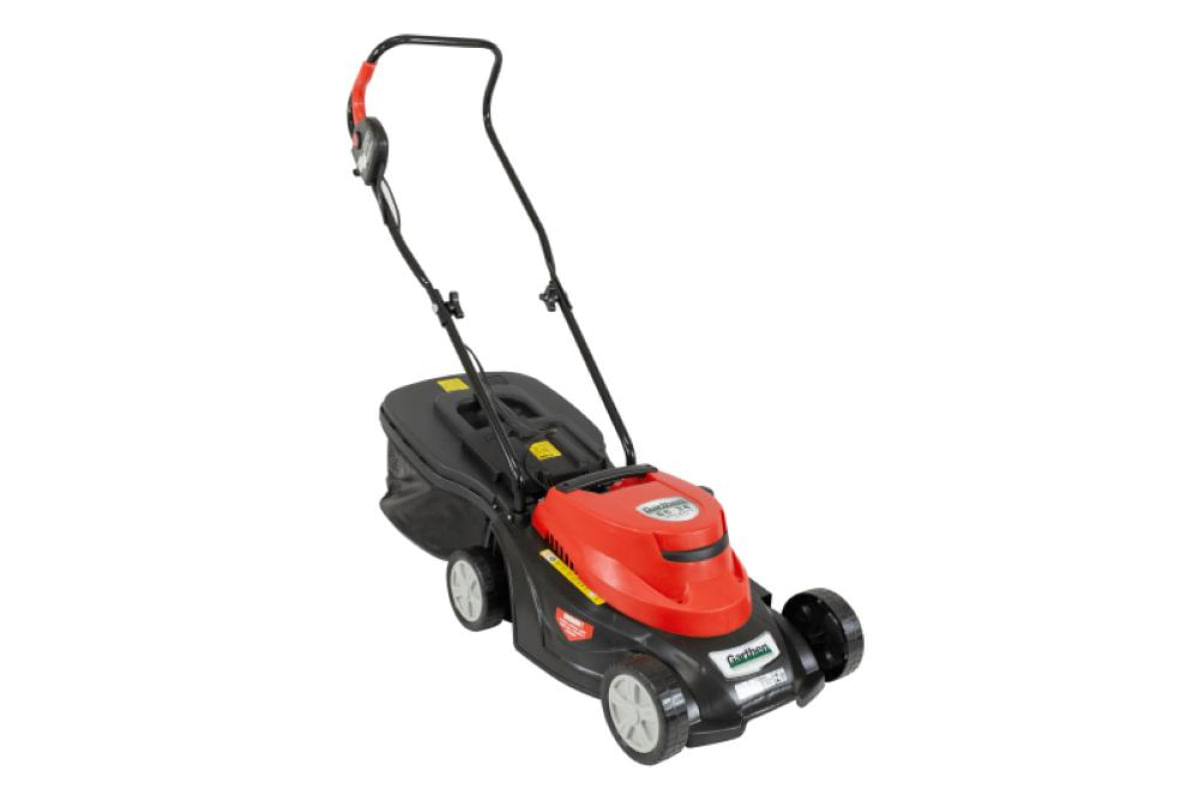 Encontraproduto.com.br - Cortador Grama Elétrico 1800W 127V  Recolhedor GC-34 Garthen