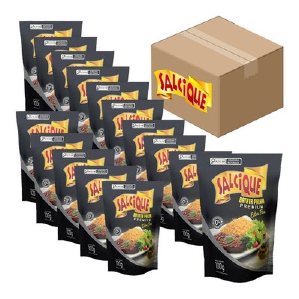 Encontraproduto.com.br - Batata Palha Premium Extra Fina 100g - Salcique