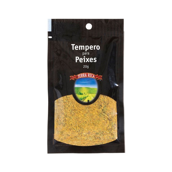 Tempero para Peixes Terra Rica 20g