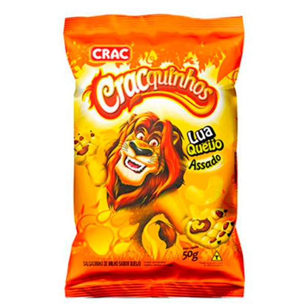 Salgadinho de Milho Cracquinhos Lua Queijo 40g