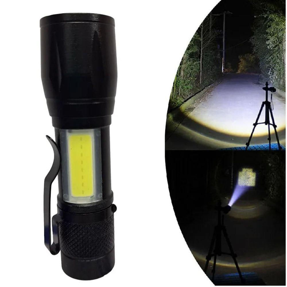 Encontraproduto.com.br - Lanterna Tática Led Usb - B-max Unica Lanterna Tática Led Usb - B-max