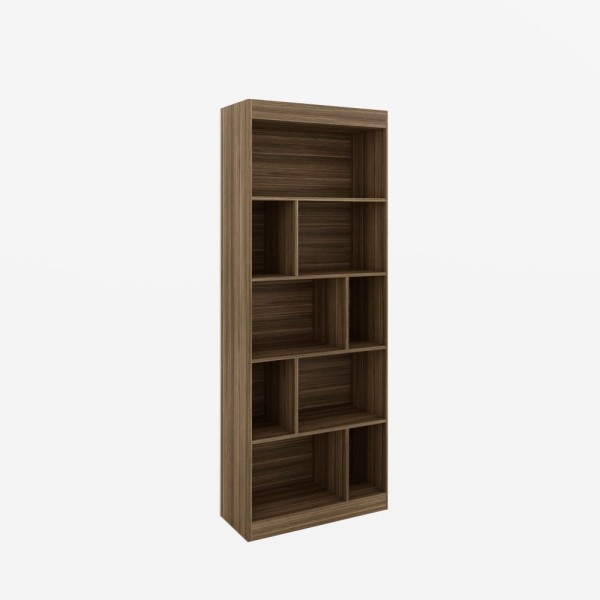 Livreiro 9 nichos LV300 - DJD - Castanho