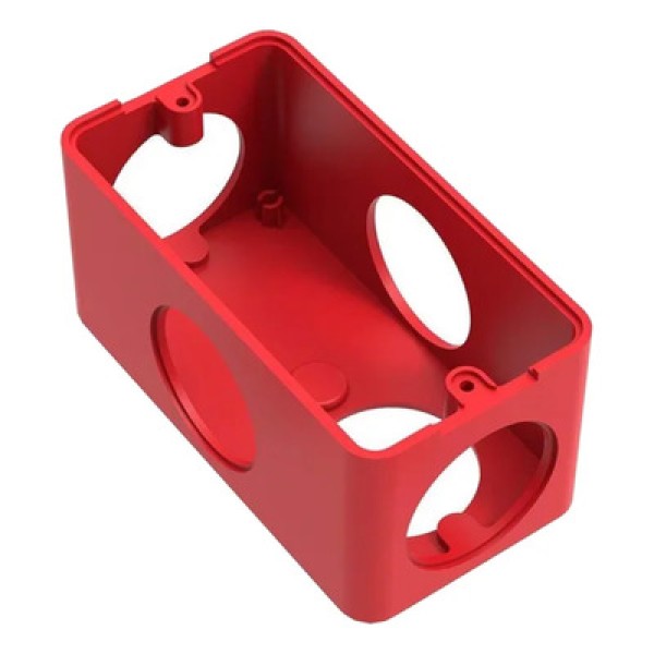 Encontraproduto.com.br - Condulete PVC Mult Vermelho 05 Entradas 3/4