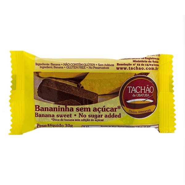 Doce Tachão Bananinha Zero Açucar 30g