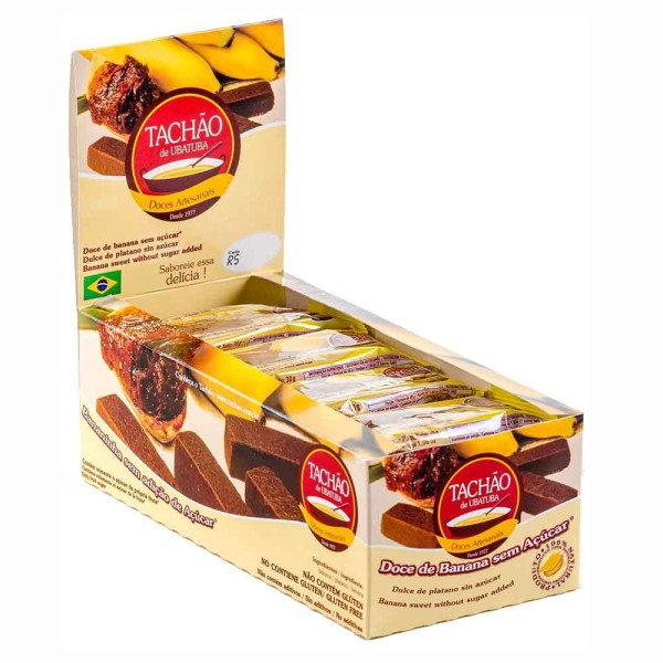 Encontraproduto.com.br - Doce Tachão Bananinha Zero Açucar 30g