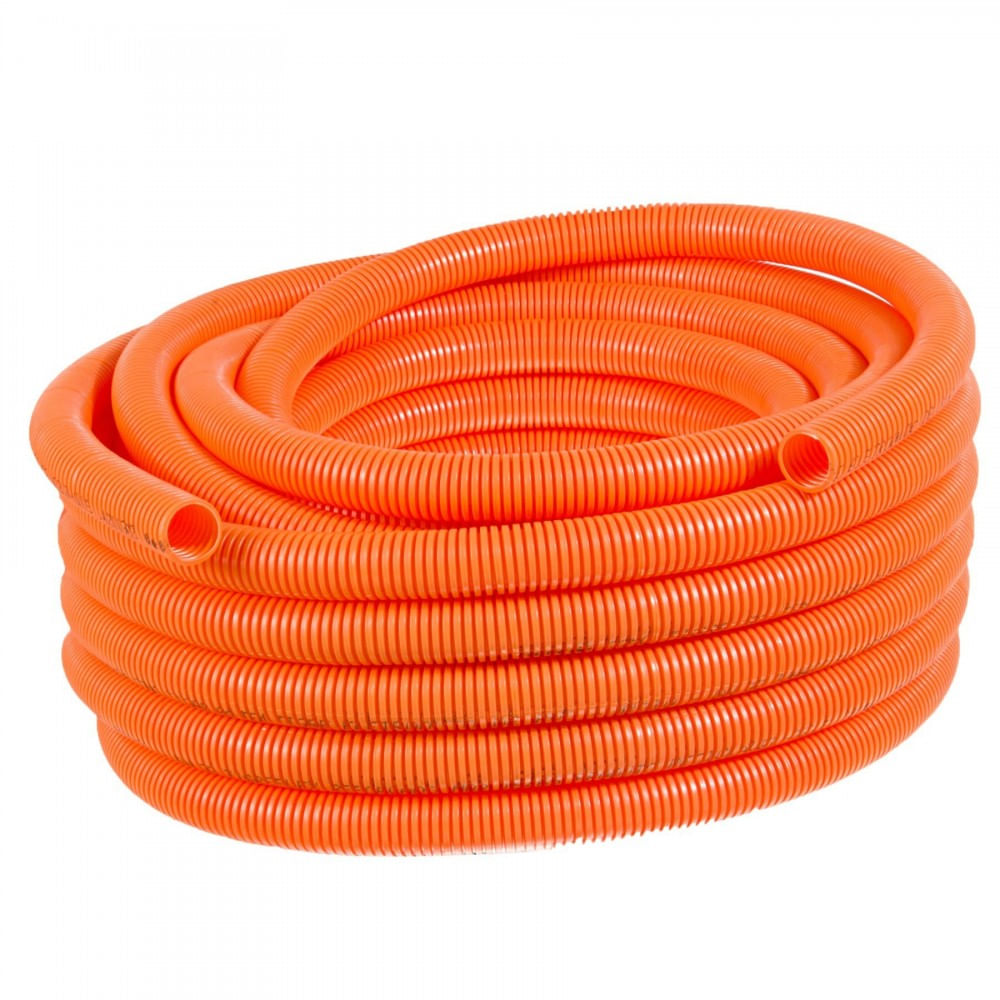Mangueira corrugada reforçada laranja 3/4 50mt - tigre