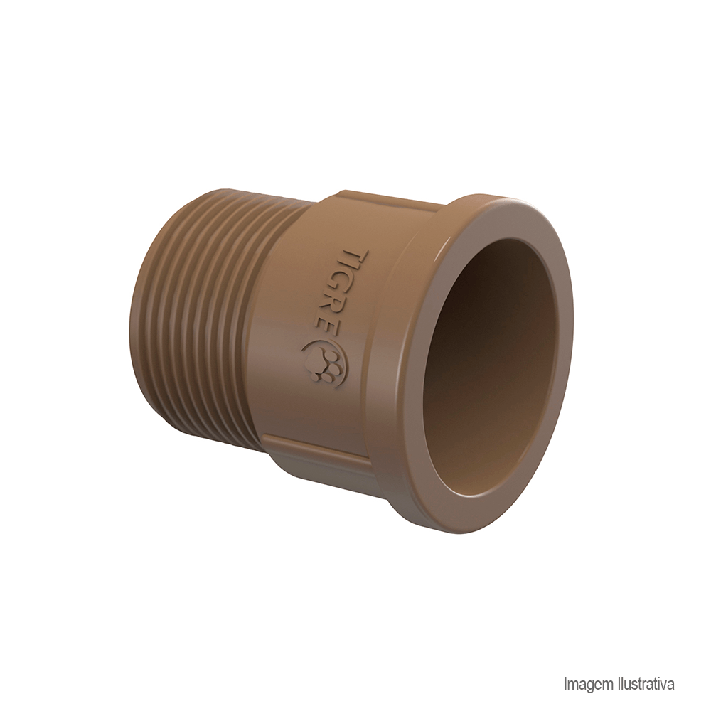 Encontraproduto.com.br - Adaptador Soldável Curto Com Bolsa e Rosca Para Registro 50mm x 1.1/4 - Tigre - 22001035 - Unitário