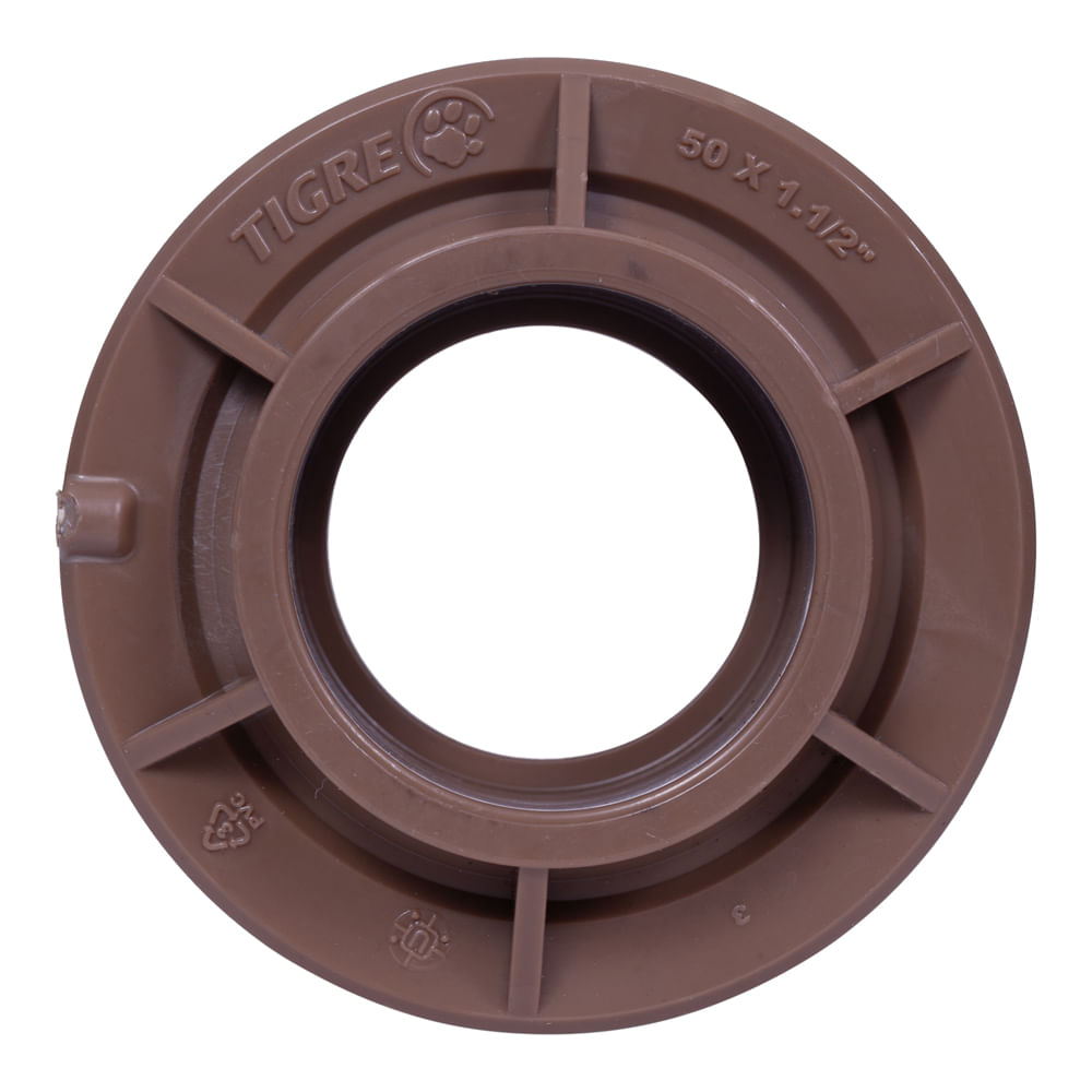 Encontraproduto.com.br - Solda Adaptador com Flange e Anel 50mm - Tigre - 22002481 - Unitário