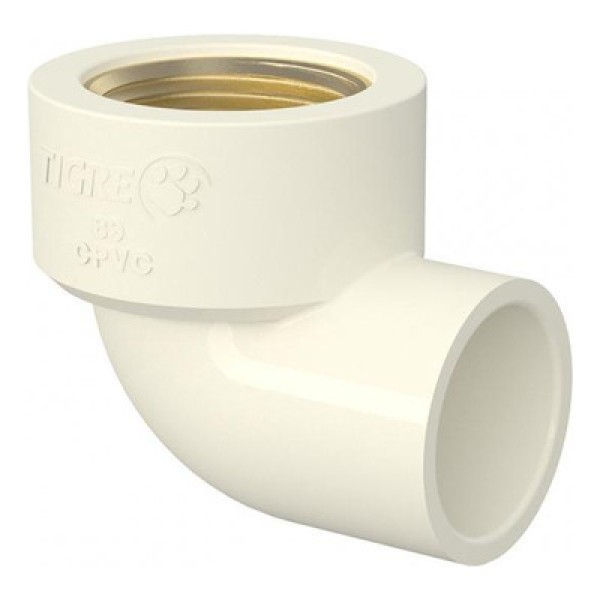 Encontraproduto.com.br - Joelho de Transição Rosca Fêmea CPVC DN22 x 1/2