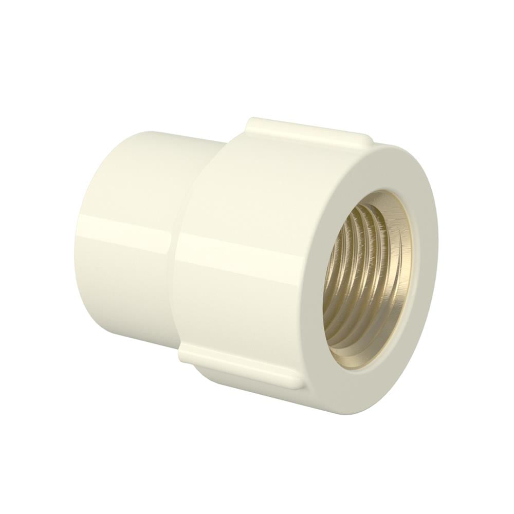 Encontraproduto.com.br - Luva de Transição Rosca Fêmea CPVC DN15 x 1/2