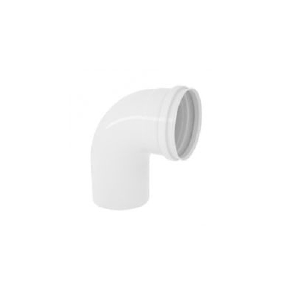 Encontraproduto.com.br - Curva 90° PVC Branco Curta 100mm - Tigre - 26111005 - Unitário