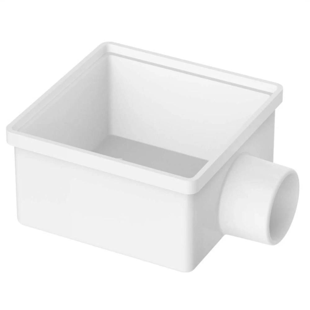 Corpo Caixa Sifonado Esgoto Quadrada 100X53 Branco - Tigre - 27150225 - Unitário