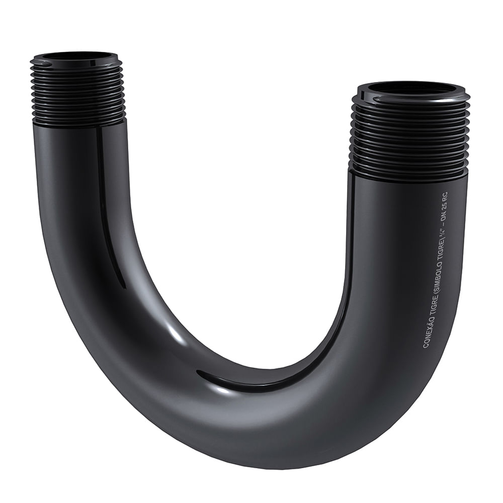 Encontraproduto.com.br - curva eletroduto roscavel 1.1/2 tigre 180° - 33121946
