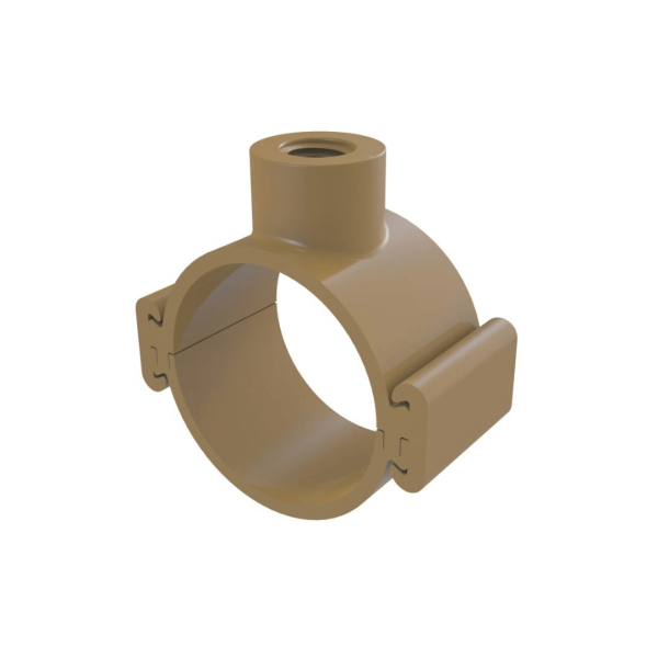 Encontraproduto.com.br - Colar tomada PVC com travas 110mm x 1/2