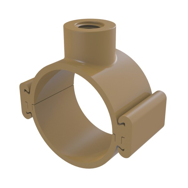 Encontraproduto.com.br - Colar tomada PVC com travas 110mm x 1/2