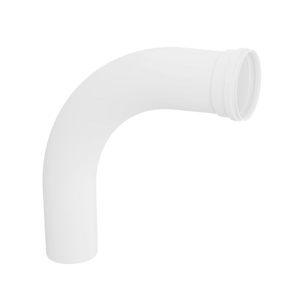 Curva 90° Longa PVC Branco 150mm - Tigre - 26121507 - Unitário
