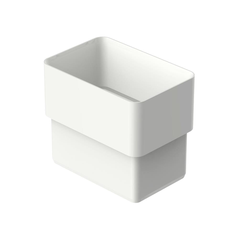 Encontraproduto.com.br - Acoplamento Retangular Aquapluv Style Branco 100x65mm 32198929 Tigre