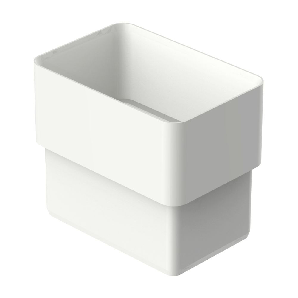 Encontraproduto.com.br - Acoplamento Retangular Aquapluv Style Branco 100x65mm 32198929 Tigre