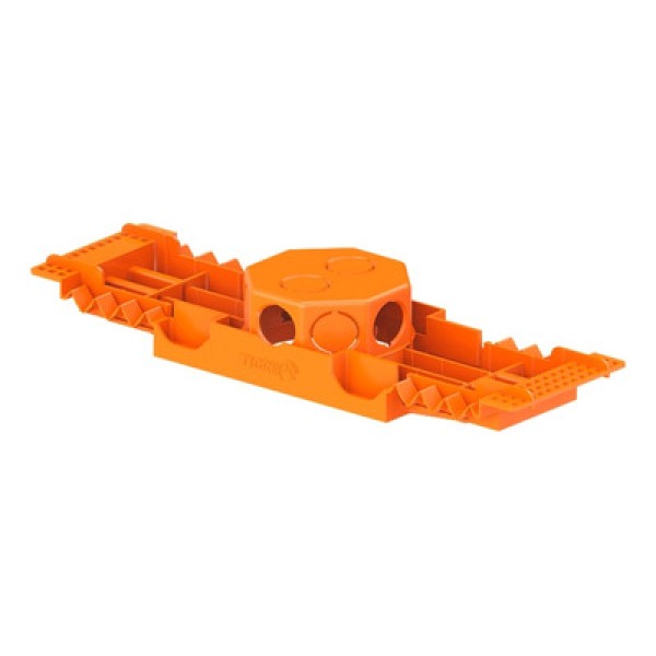 Kit Suporte Caixinha Teto Octogonal 4x4 Tigre
