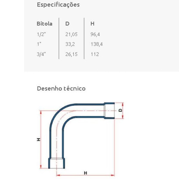 Encontraproduto.com.br - Curva Eletroduto PVC  Condulete Cinza sem Rosca 90-1 Top Tigre 36005661