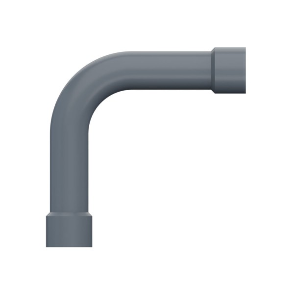 Encontraproduto.com.br - Curva Eletroduto PVC  Condulete Cinza sem Rosca 90-1 Top Tigre 36005661