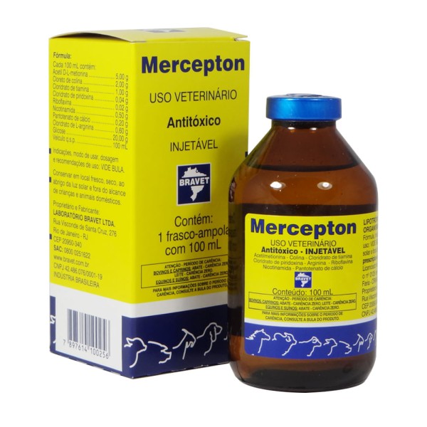 Medicamento Antit Mercepton Inj 100ml
