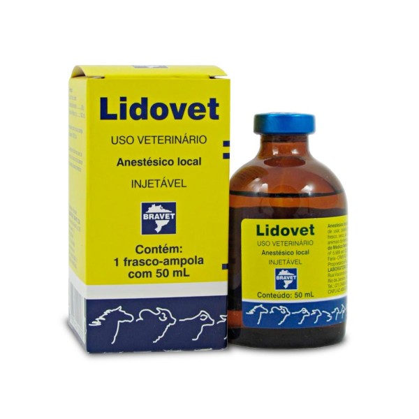 Encontraproduto.com.br - Medicamento Anest Local Lidovet 50ml